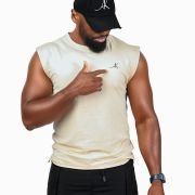 Mase Sleeve less Top in Noble Nude
