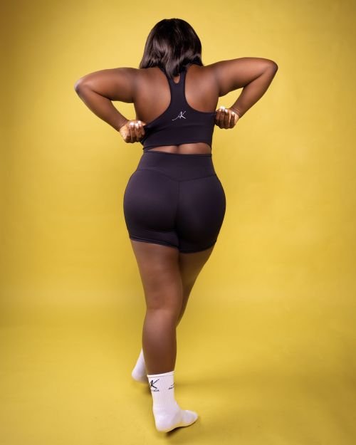 Jet Black Edge Shorts